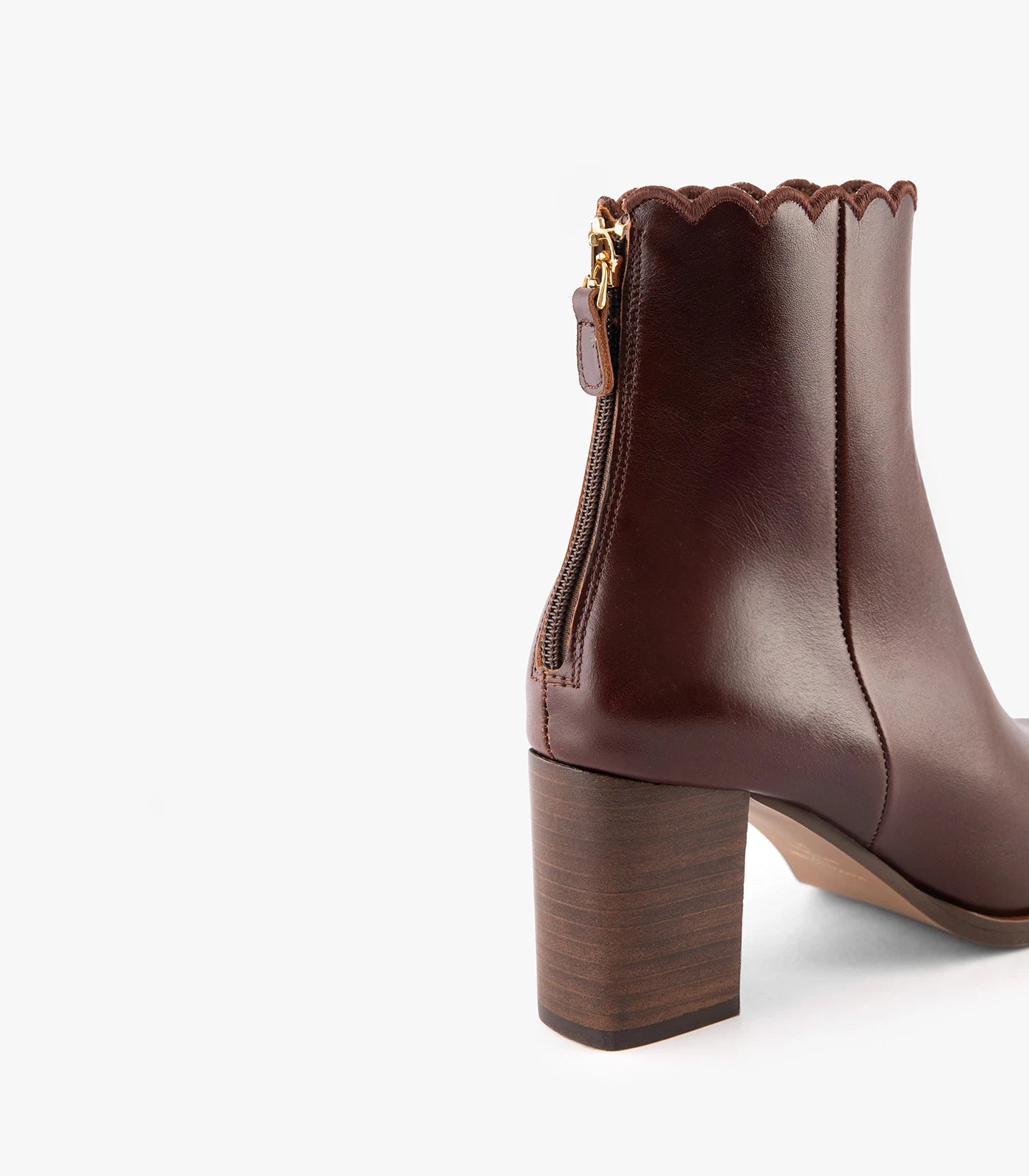 BOOTS GISELLE CUIR GLACE WHISKY