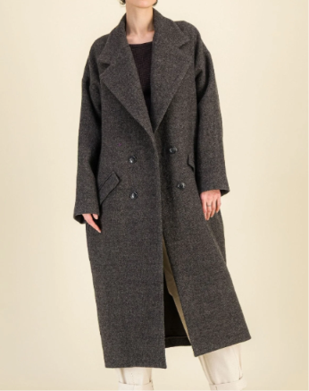 MANTEAU BETTINA TAUPE