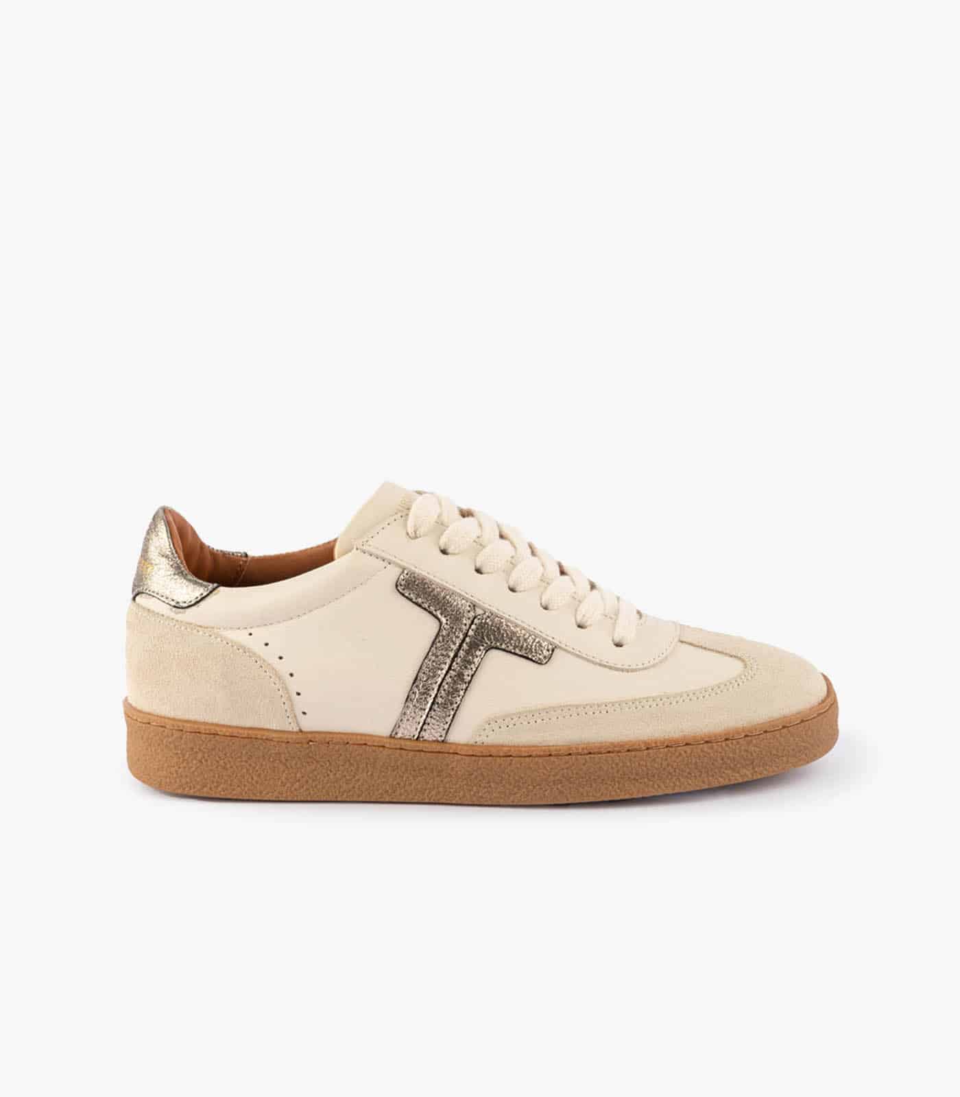 BASKETS SOLVEIG /CREMEBLANC/DORE