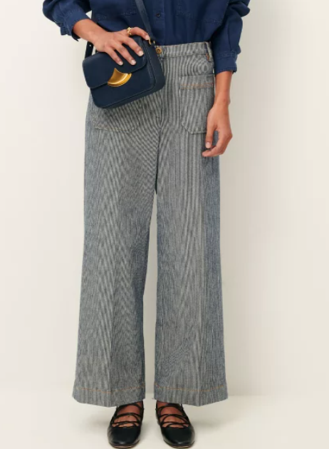 PANTALON ALDRICKS-Coutil Blue