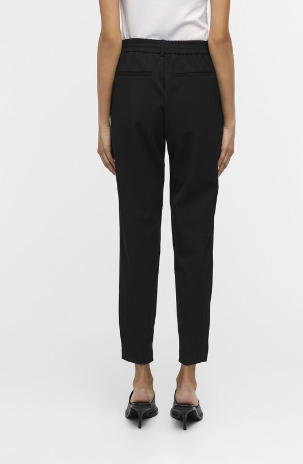 PANTALON OBJLISA SLIM BLACK