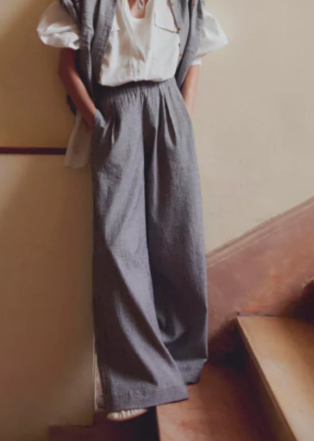 PANTALON RIDOOSEER-Coutil Blue