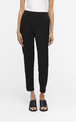 PANTALON OBJLISA  SLIM BLACK