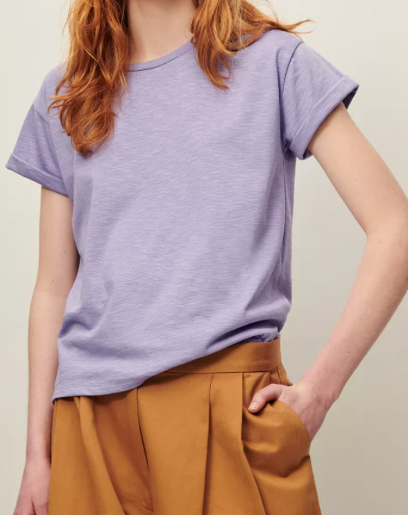 T-SHIRT ALBANO-Lavandin