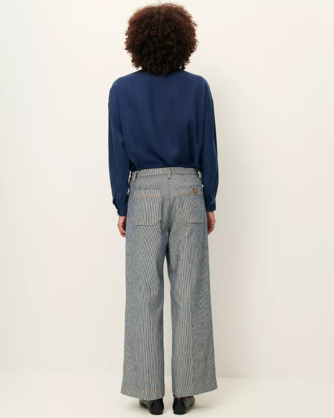 PANTALON ALDRICKS-Coutil Blue