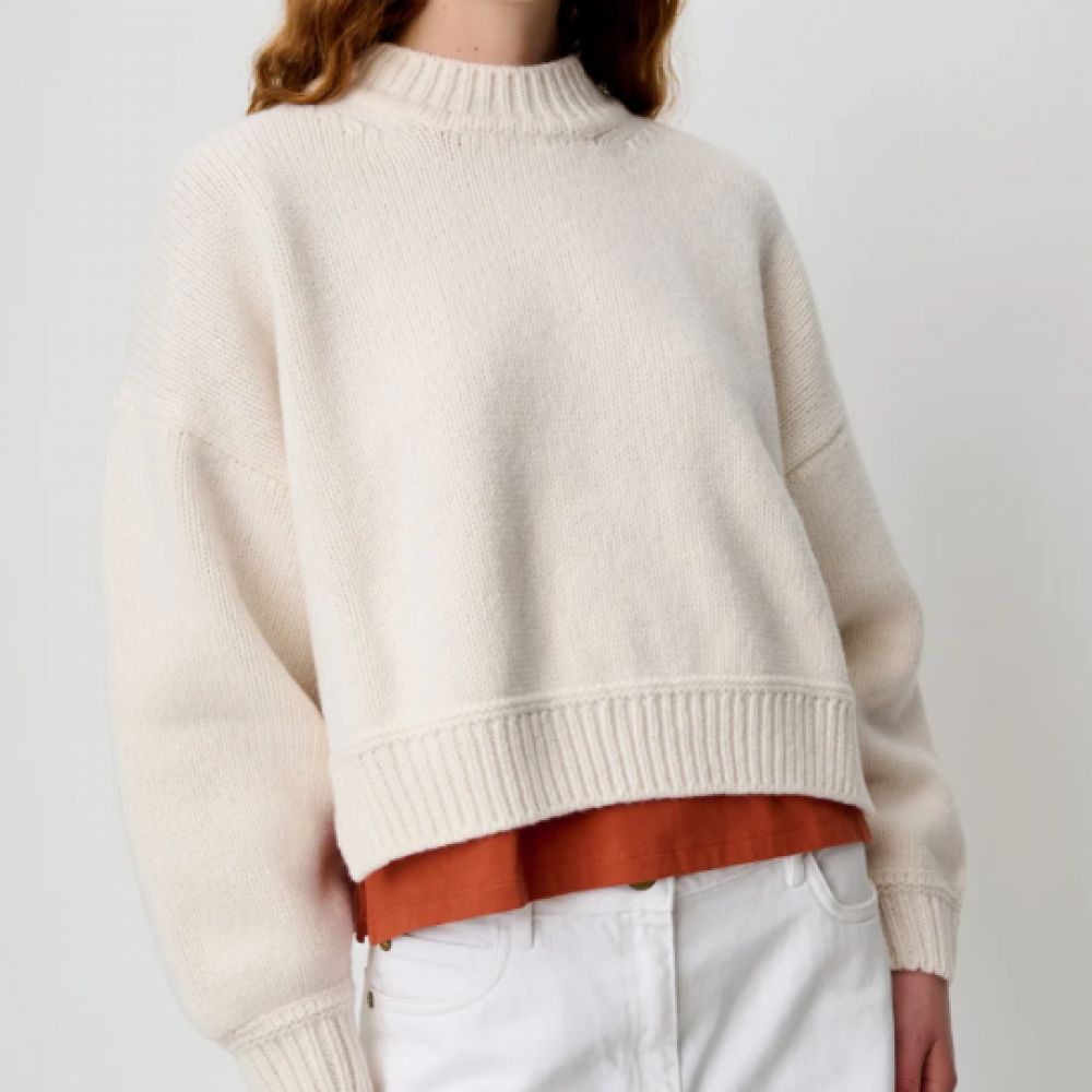 PULL SPERO-Fleur de Sel