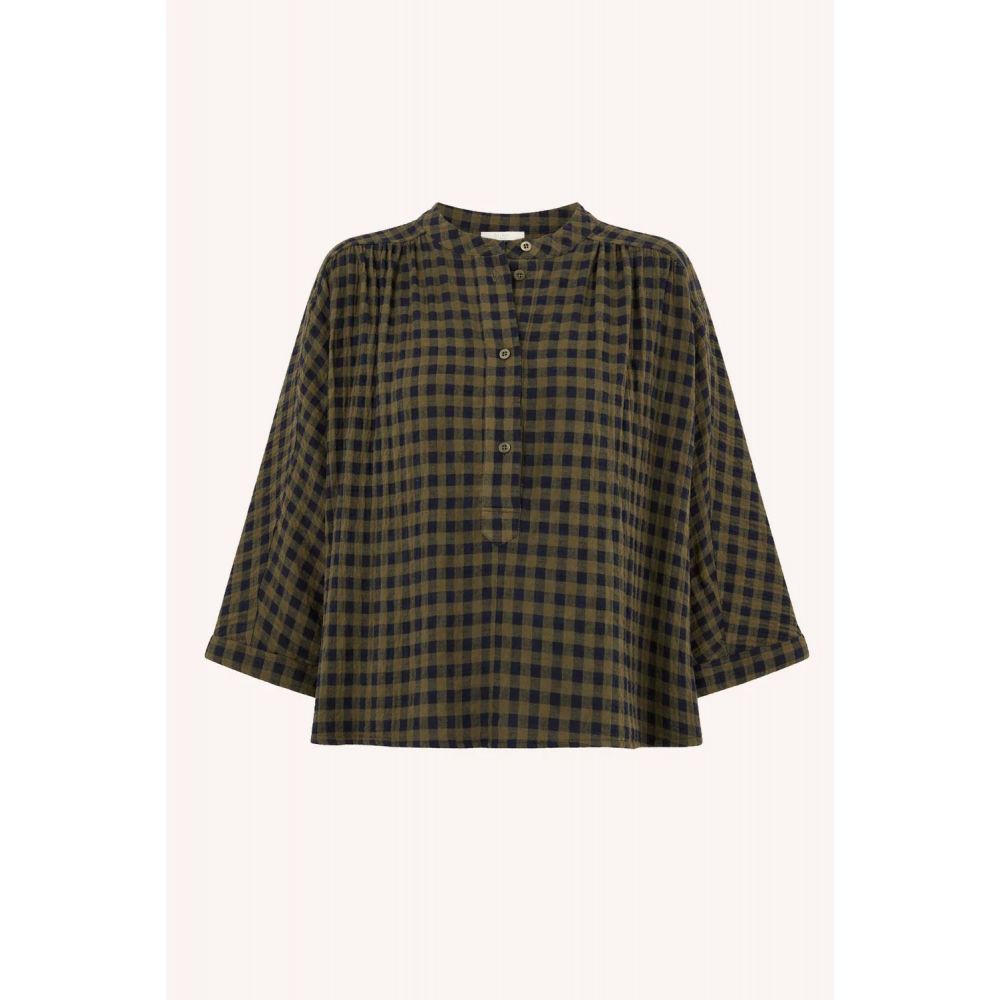 Blouse Jess - Olive Check