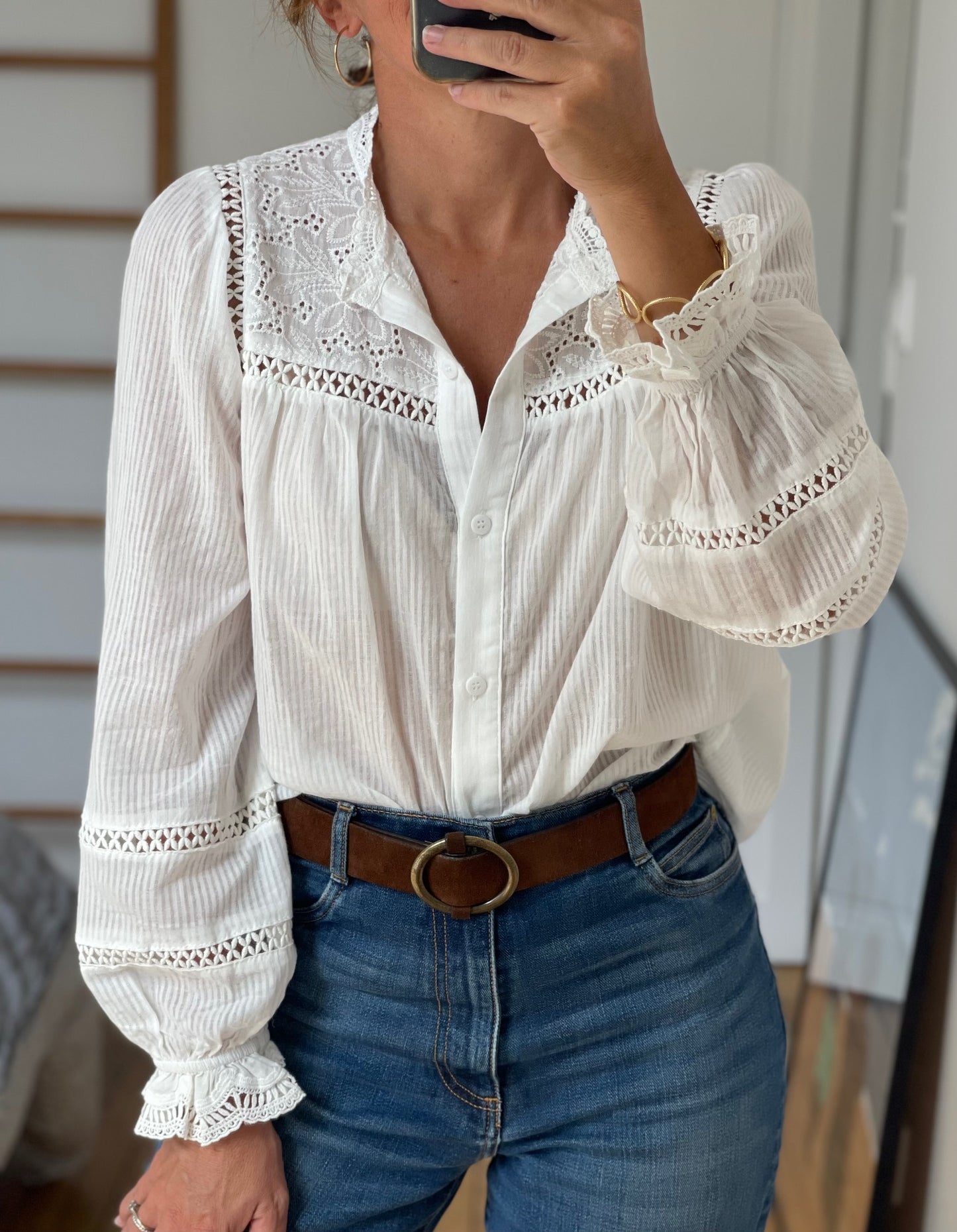 CHEMISE 521093 BLANC