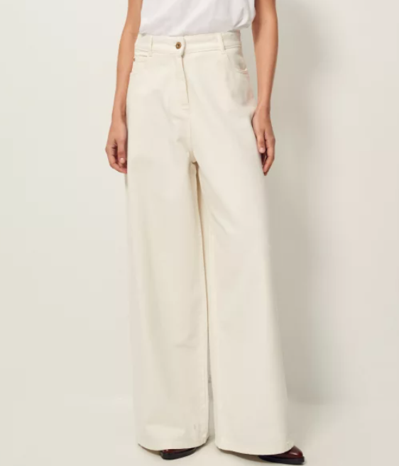 PANTALON DALT-White