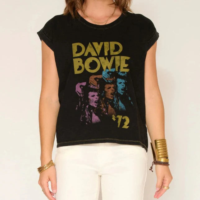 T-SHIRT TAVA BOWIE BLACK