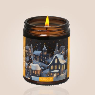 BOUGIE VILLAGE DE NOEL FORET D'ENCENS