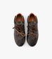 BASKETS JULIETTE CUIR VINTAGE MARRON