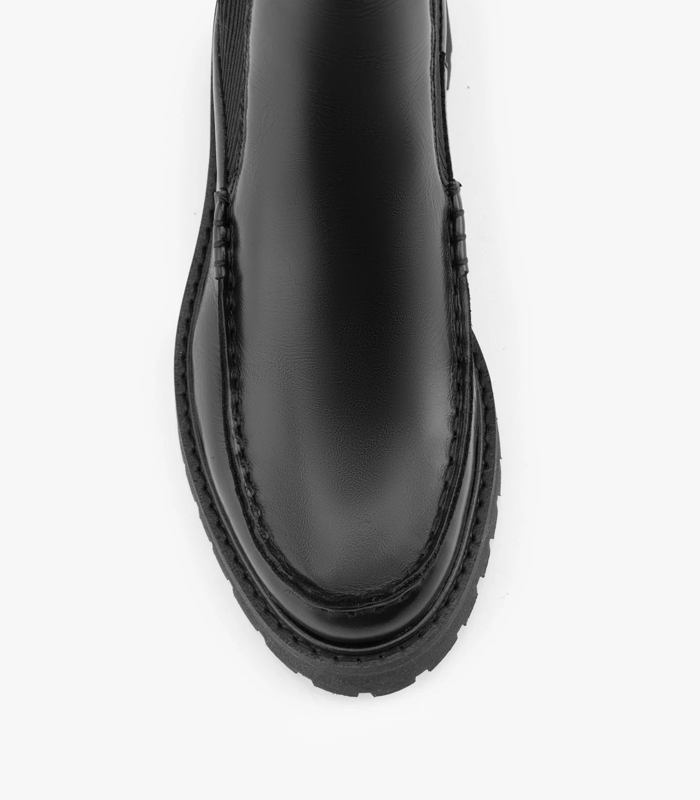 BOOTS JANELLE CUIR GLACE NOIR