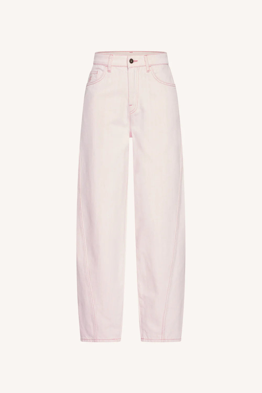 Begum Slub Jeans Light Pink