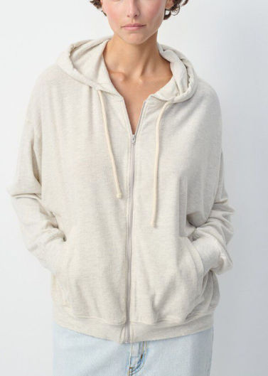 SWEAT CAPUCHE YPAWOOD YPA03B GRIS CHINE