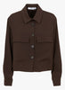 BLOUSE VESTE V0FACSI000 / CHOCOLAT