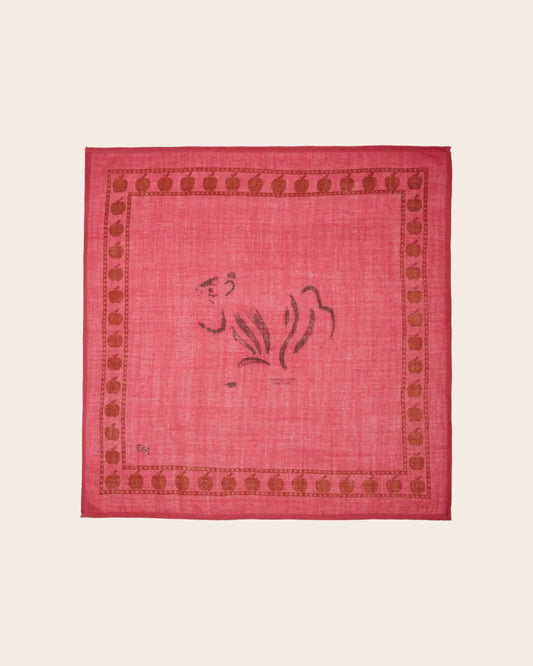 FOULARD 50X50 AC-FOULARD4  SQUIRREL