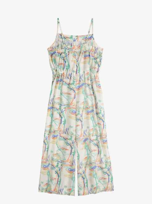 Landscape print	wide-leg jumpsuit B125AD056