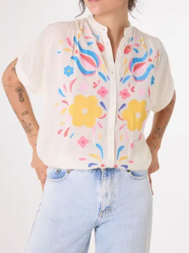 BLOUSE BRODEE MAYA / JOY MULTICO