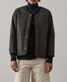 MANTEAU GOJI GRIS FONCE