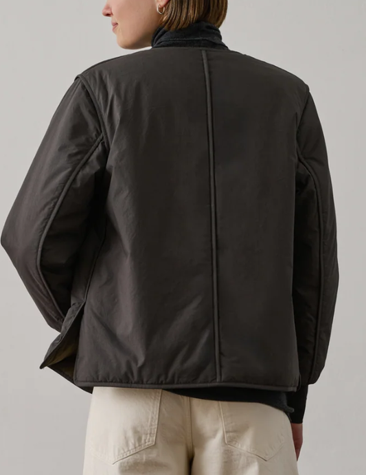 MANTEAU GOJI GRIS FONCE