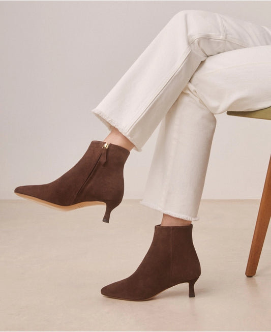 Bottines n°421 - Suède - Marron