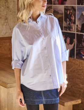 CHEMISE CALLY BLEU LAYETTE