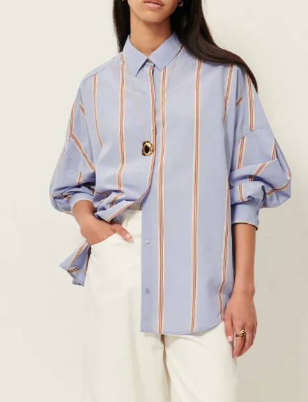 BLOUSE CELONA-Lavender Malt