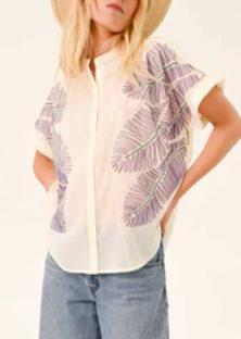 BLOUSE BRODÉE MAYA / TARO