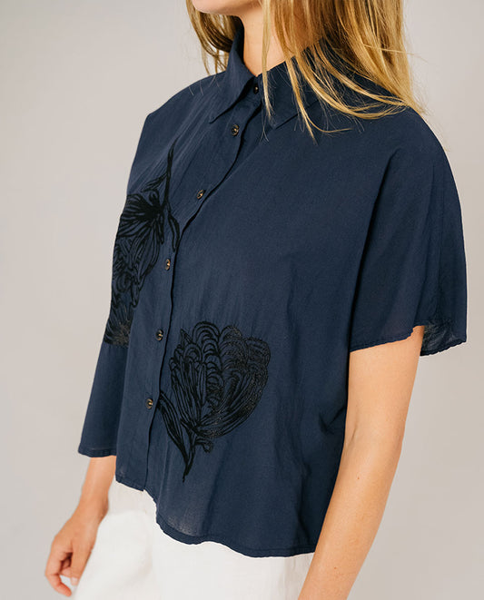 CHEMISE CINZIA COLIBRI CARBONE