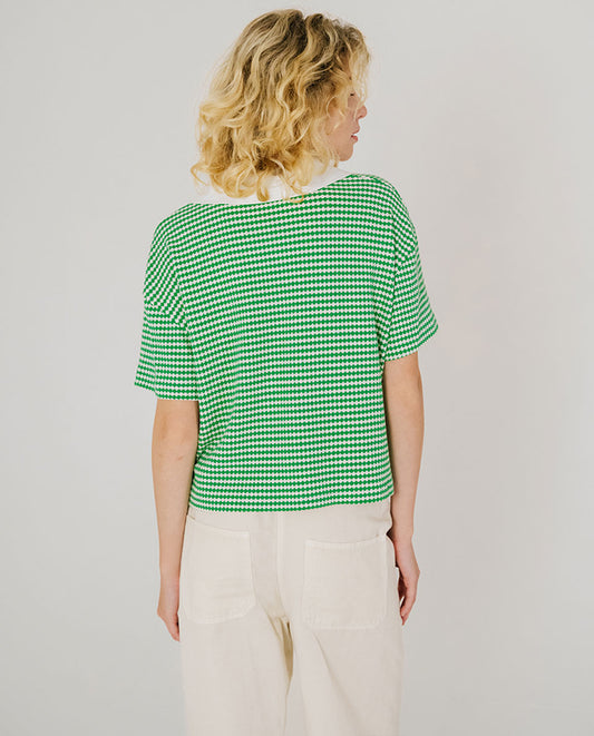 TOP CLAUDY KANTORI GREEN