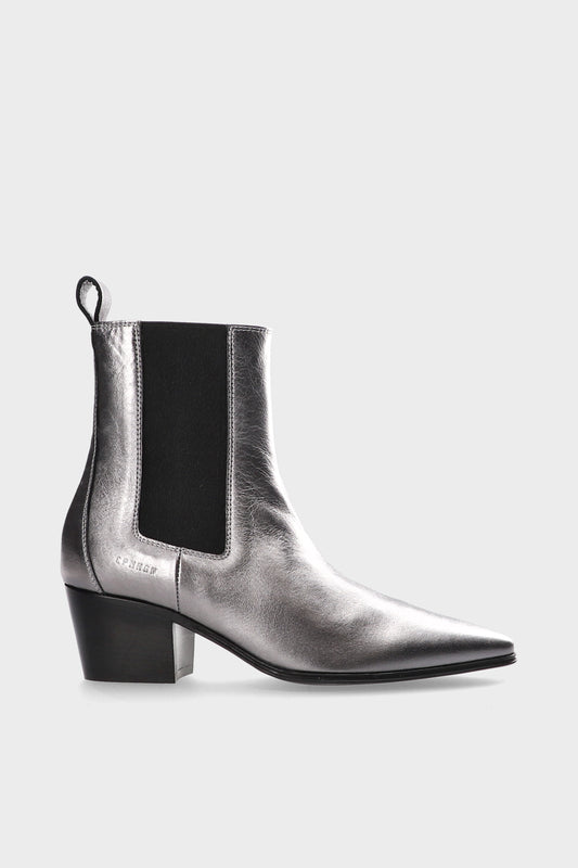 BOOTS CPH252 LEATHER PLATIN SILVER