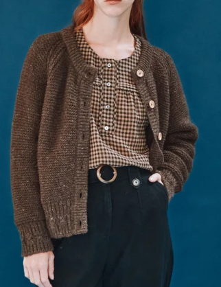 CARDIGAN IDA-CELESTIN  CHATAIGNE