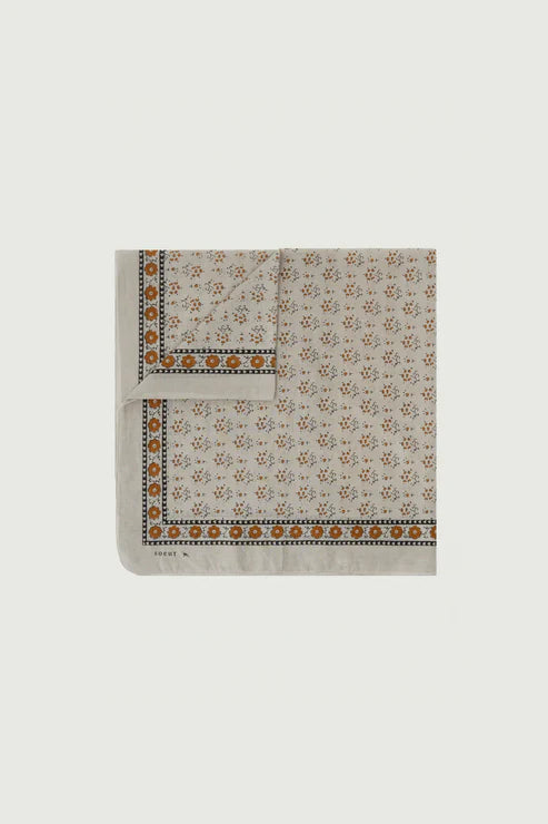 FOULARD CLASSIQ GRIS MARRON