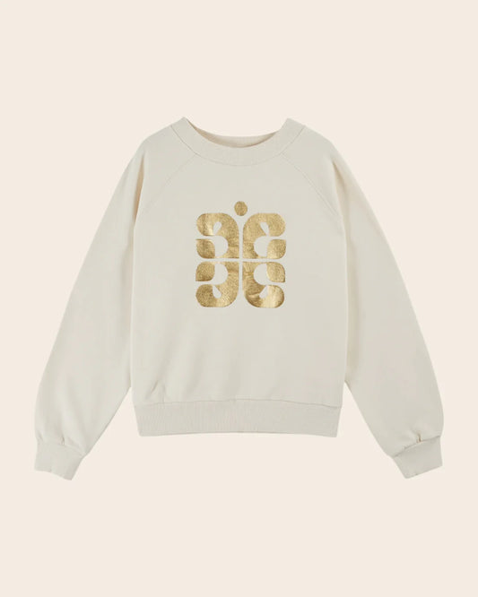 SWEAT SIGLE IDA-CARL  CREME