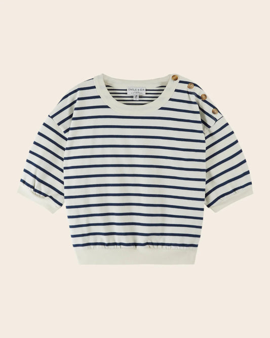 SWEAT MARINIERE MC IDA-DORI MARIN NAVY