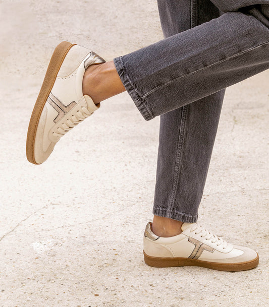 BASKETS SOLVEIG /CREMEBLANC/DORE