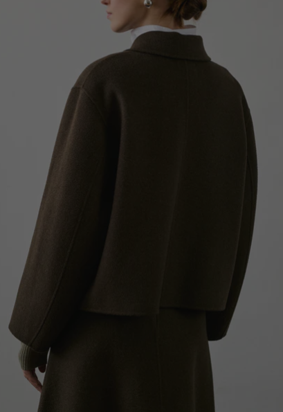 MANTEAU GYODA KAKI BRUN