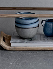 Sandrine Bol, Blue, Grès Ø15xH8 cm