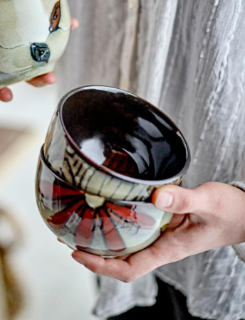 Samran Bol, Marron, Grès fleur