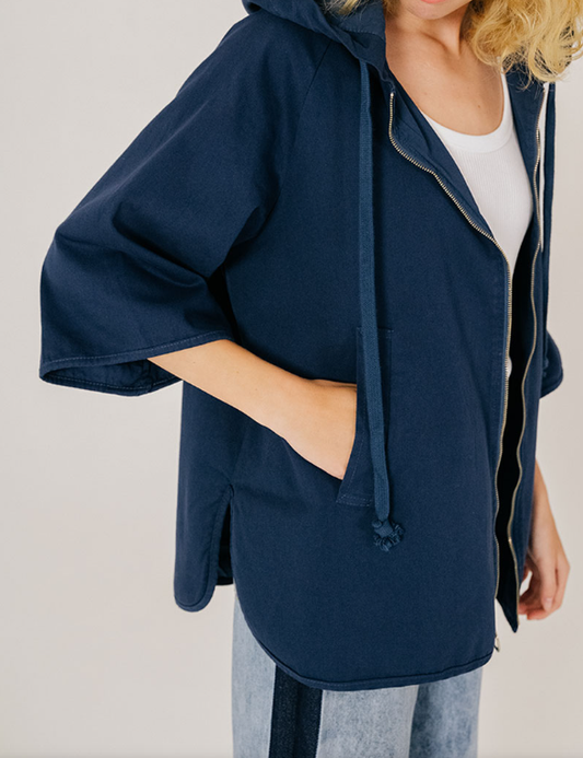 VESTE ALBA RAINY NAVY