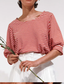 TEE SHIRT MARINIERE IDA-BIBI RAYURE ROUGE