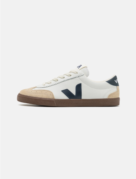 BASKETS VOLLEY O.T. LEATHER WHITE/NAUTICO