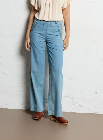 PANTALON PONT DENIM IDA-BARNABE DENIM
