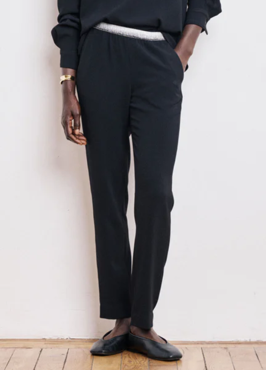 PANTALON PIROUETTE COL 01 BLACK NOUVELLE MATIERE
