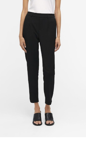 PANTALON OBJLISA SLIM BLACK