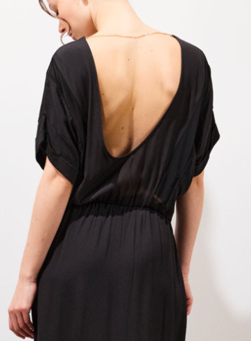 DEUS LONG DRESS EXPRESSO