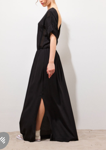 DEUS LONG DRESS EXPRESSO