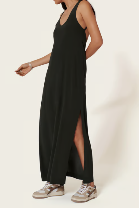 JOGA LONG DRESS CROCO DUNDE