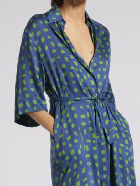 ROBE MAIZENA BLEU